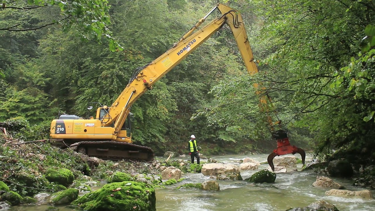 Travaux de restauration sur le Grosdar (Saint-Claude)