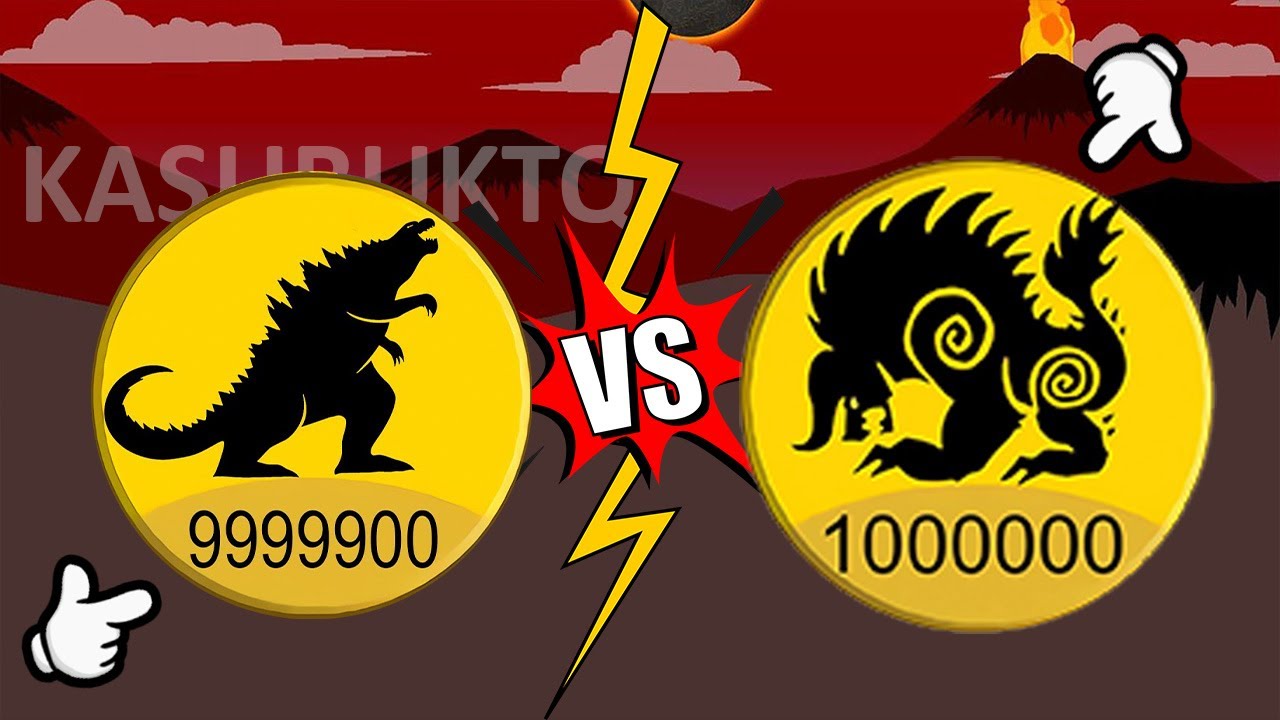 SUMMON ICONS GOZILA X999999 VS SUPER BILLION X999999 ICONS | STICK WAR LEGACY - KASUBUKTQ