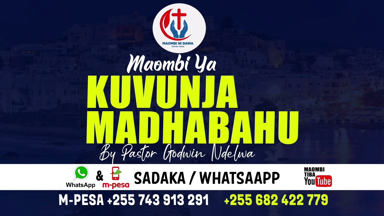 MAOMBI YA KUVUNJA MADHABAHU NDANI YAKO PAPO KWA PAPO | Prayer to break the altar By pastor Ndelwa