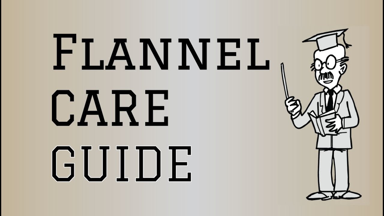 Fabric Care Guide : Flannel | How to care for Flannel Clothing