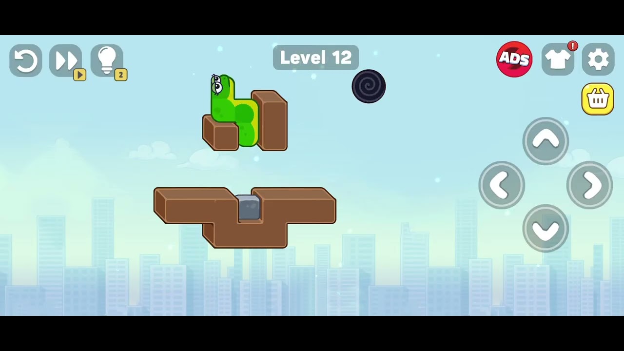 CAN YOU FEED THIS SNAKE - SNAKE PUZZLE 