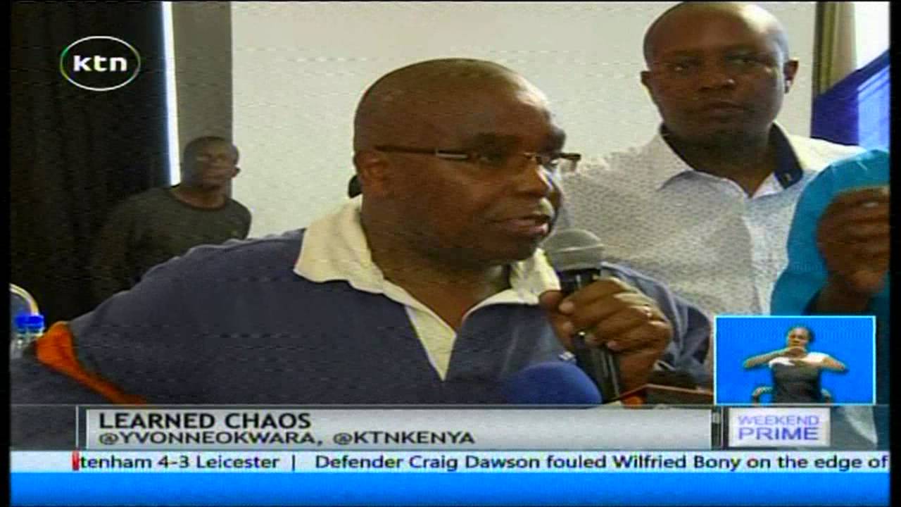 Chaos marred the Law Society of Kenya Annual General Meeting