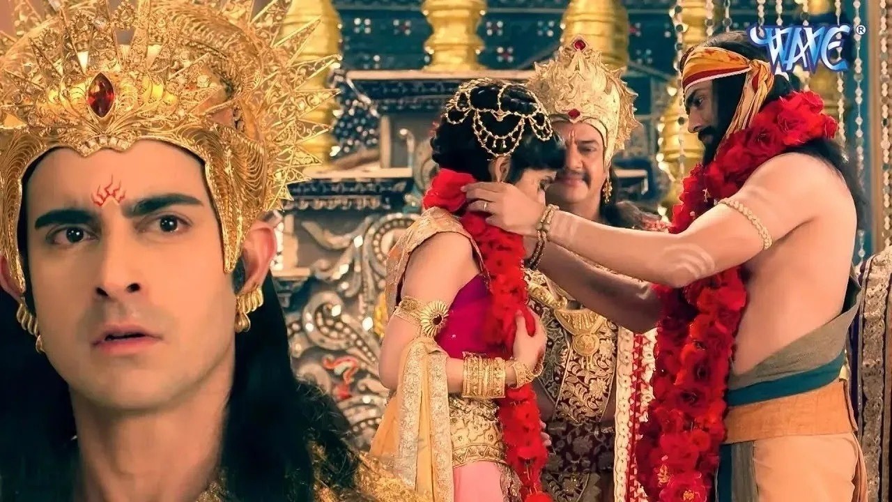 महा एपिसोड - स्वयंवर में अर्जुन ने द्रौपदी को जीता ? | Suryaputra Karn