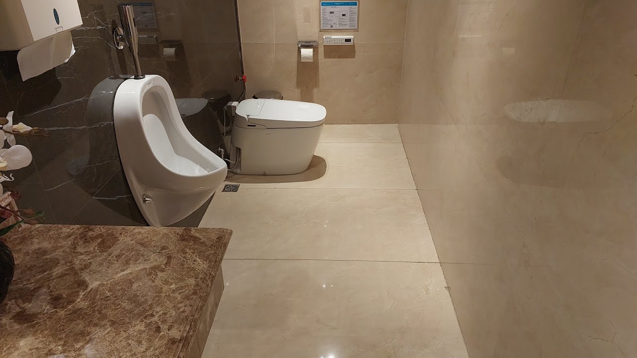(Vietnam toilet 🇻🇳) My new house (Ground floor) toilet (Special video) 