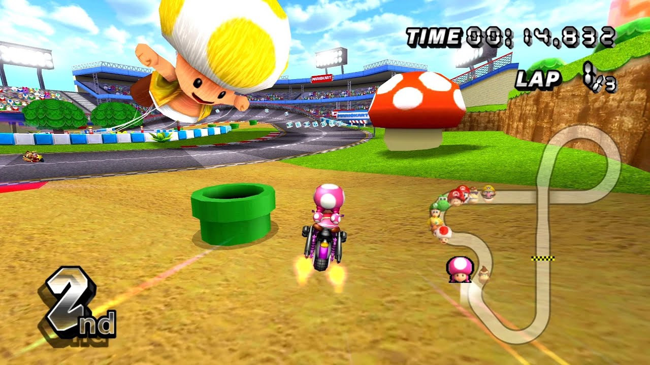 Mario Kart Wii - Retro Rewind 6.6 // 3DS Mushroom Cup (200cc) - 100% Walkthrough