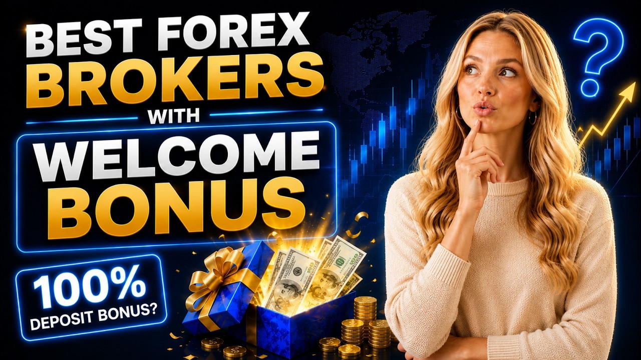 Best Forex Brokers with Welcome Bonus 2026: here's our top 4!