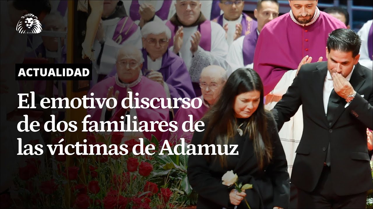 FUNERAL VÍCTIMAS ADAMUZ | Así ha sido el DISCURSO COMPLETO de dos FAMILIARES durante la misa