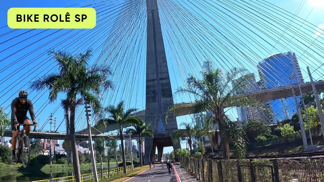 NOVO TRECHO CICLOVIA RIO PINHEIROS - S&Atilde;O PAULO/SP