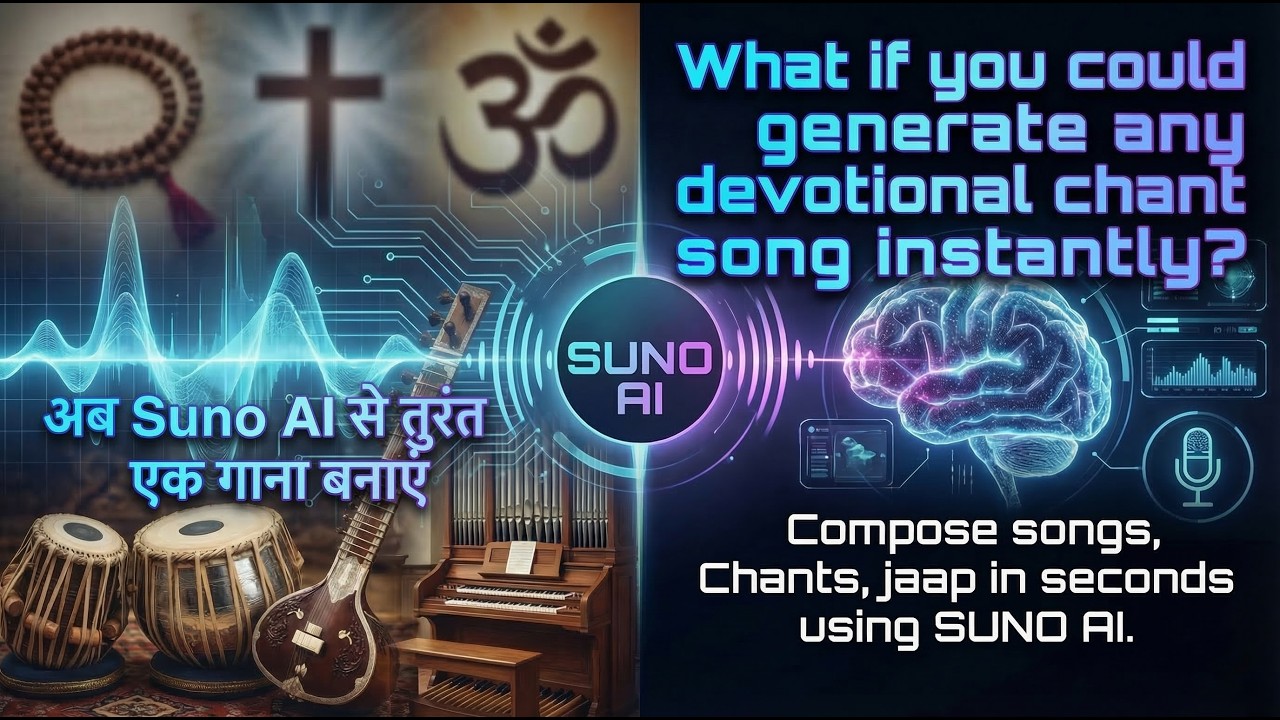 Suno AI Create Devotional Chant Song in Seconds | Any Religion Mantra japji sahib #sunoai #song