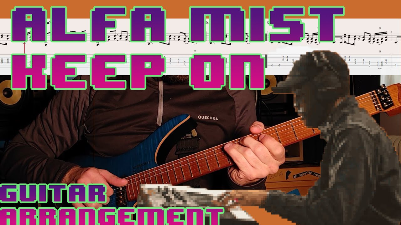 This Riff Blows My Mind Alfa Mist - Keep On (Guitar Arrangement)