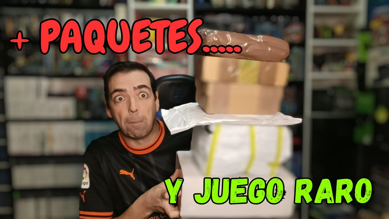Me llegan más PAQUETES 📦📦📦 y entre ellos un juego MUY RARO 😱😱