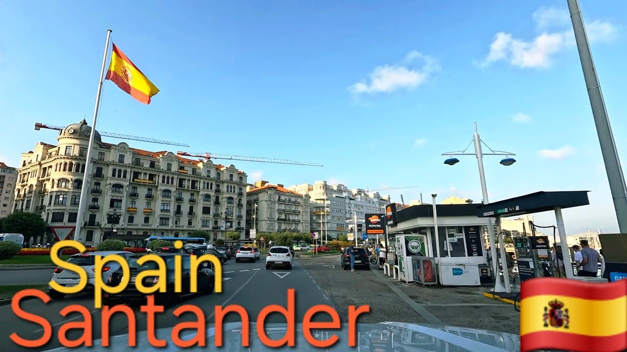 Santander Spain 🇪🇸 4K Drive