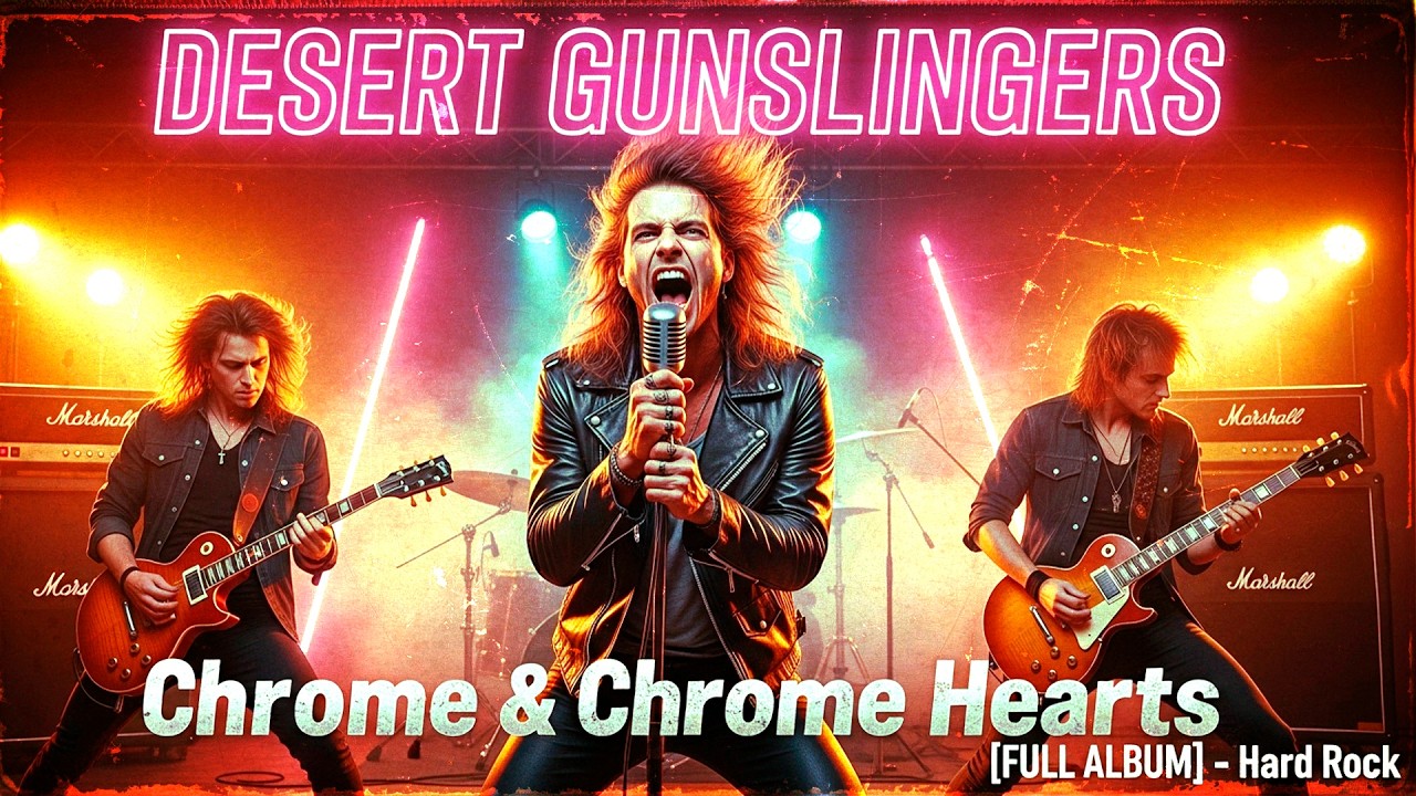 DESERT GUNSLINGERS | Chrome & Chrome Hearts [FULL ALBUM] - Hard rock
