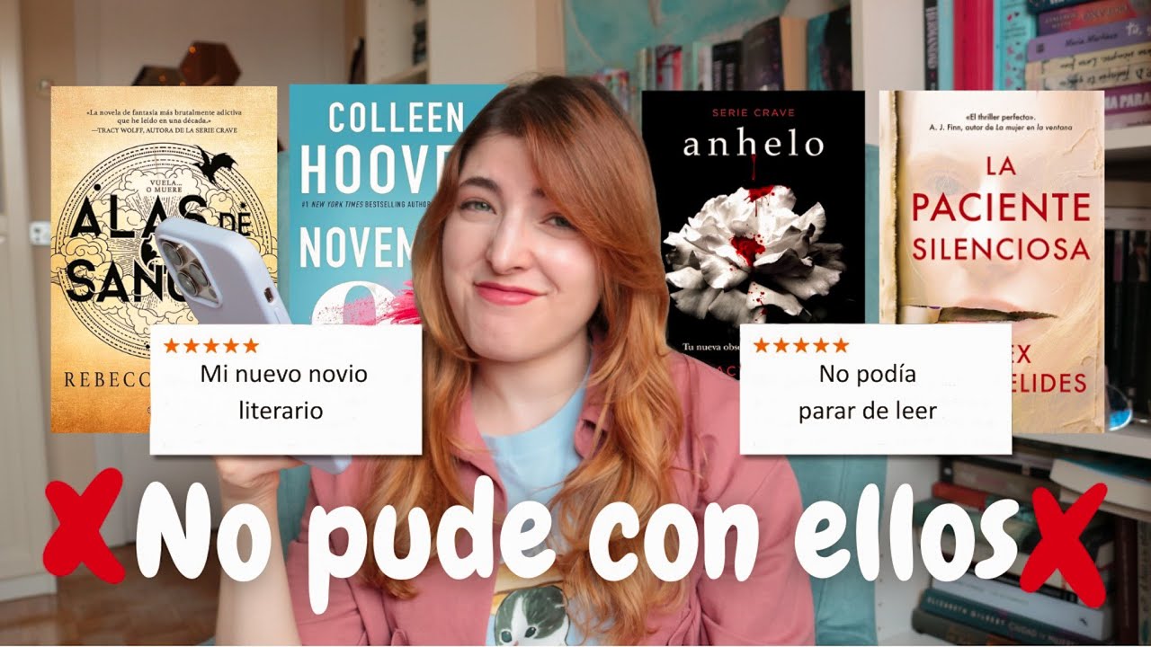 Intento entender por qué estos libros populares tienen 5 estrellas 📚 (spoiler: no lo logro)