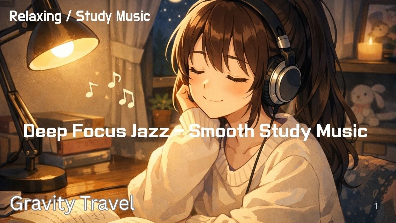 Deep Focus Jazz - Study Music for Work & Concentration | 공부할때 듣기 좋은 집중 재즈