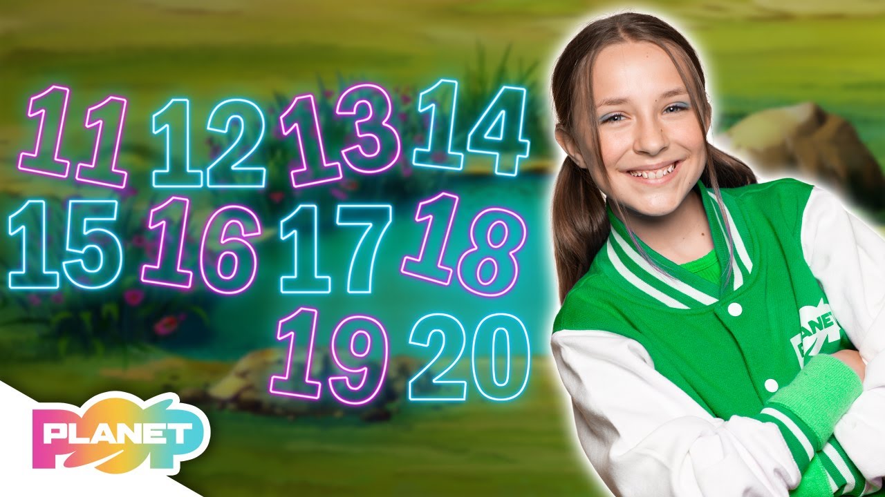 Counting 11 to 20 At The Garden Song | Kids Songs | Planet Pop | Learn English