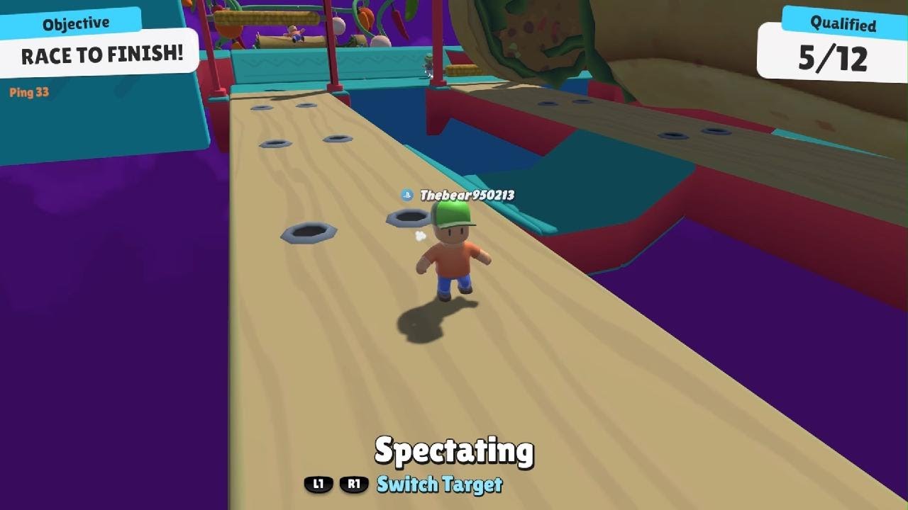 Playing Stumble Guys