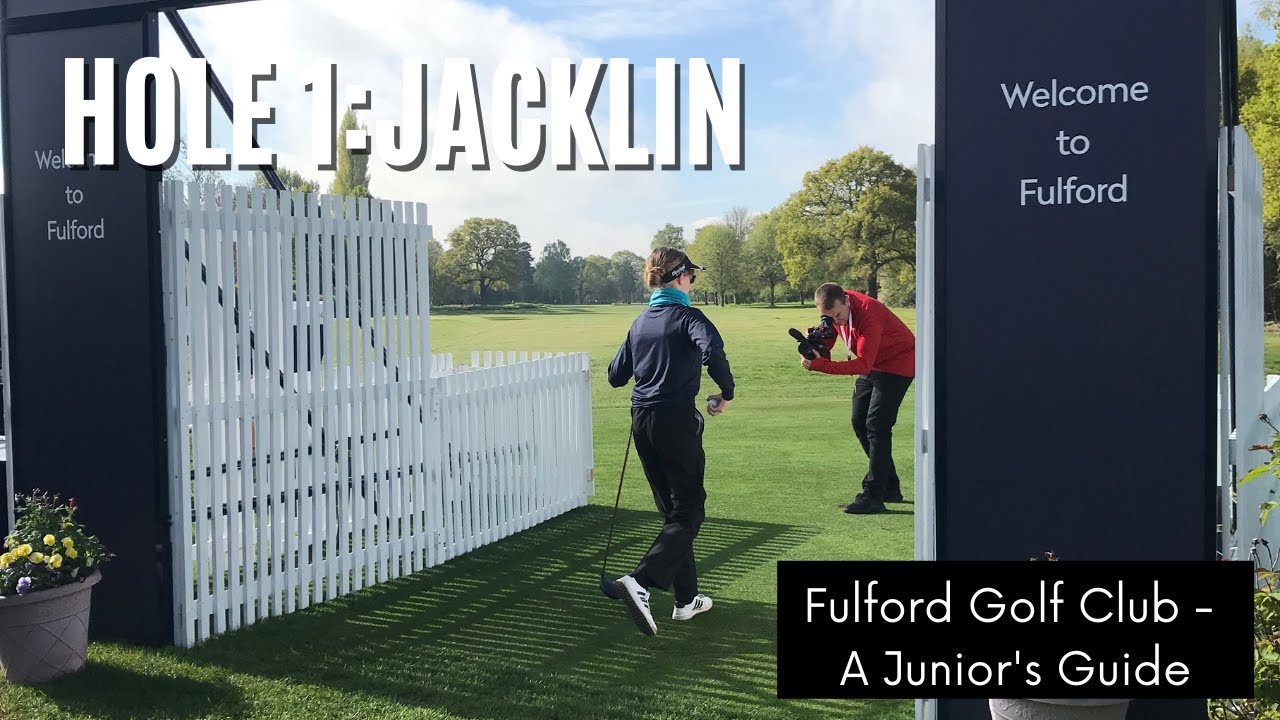 Fulford Juniors Hole 1 - Jacklin // How to play Fulford Golf Course