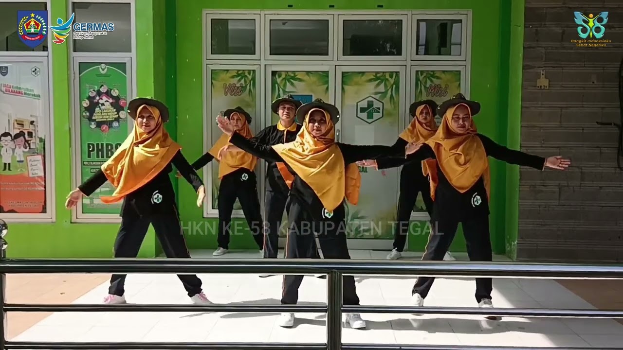 JUARA 1 SENAM VIDEO KREASI PEREGANGAN - HKN58 KAB TEGAL - PUSKESMAS JATIBOGOR