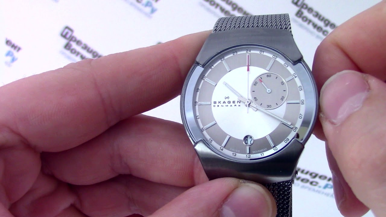 Часы Skagen 983XLSSC - видео обзор от PresidentWatches.Ru
