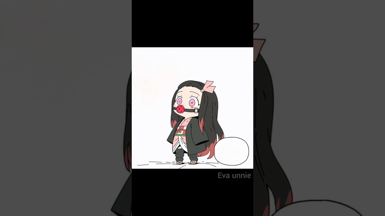 chibi Nezuko 💗✨ #ytshorts