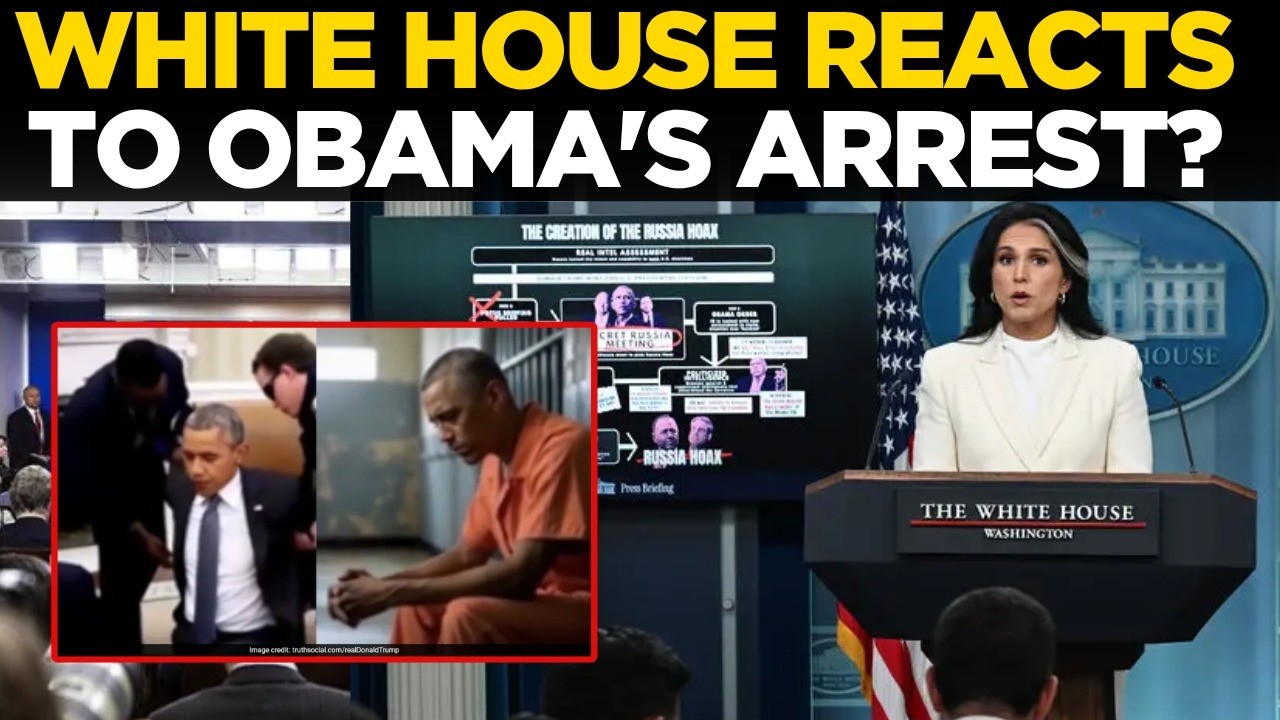 US Breaking News LIVE: Barack Obama Under Fire | White House' Big Remark On Obama's Arrest | Trump