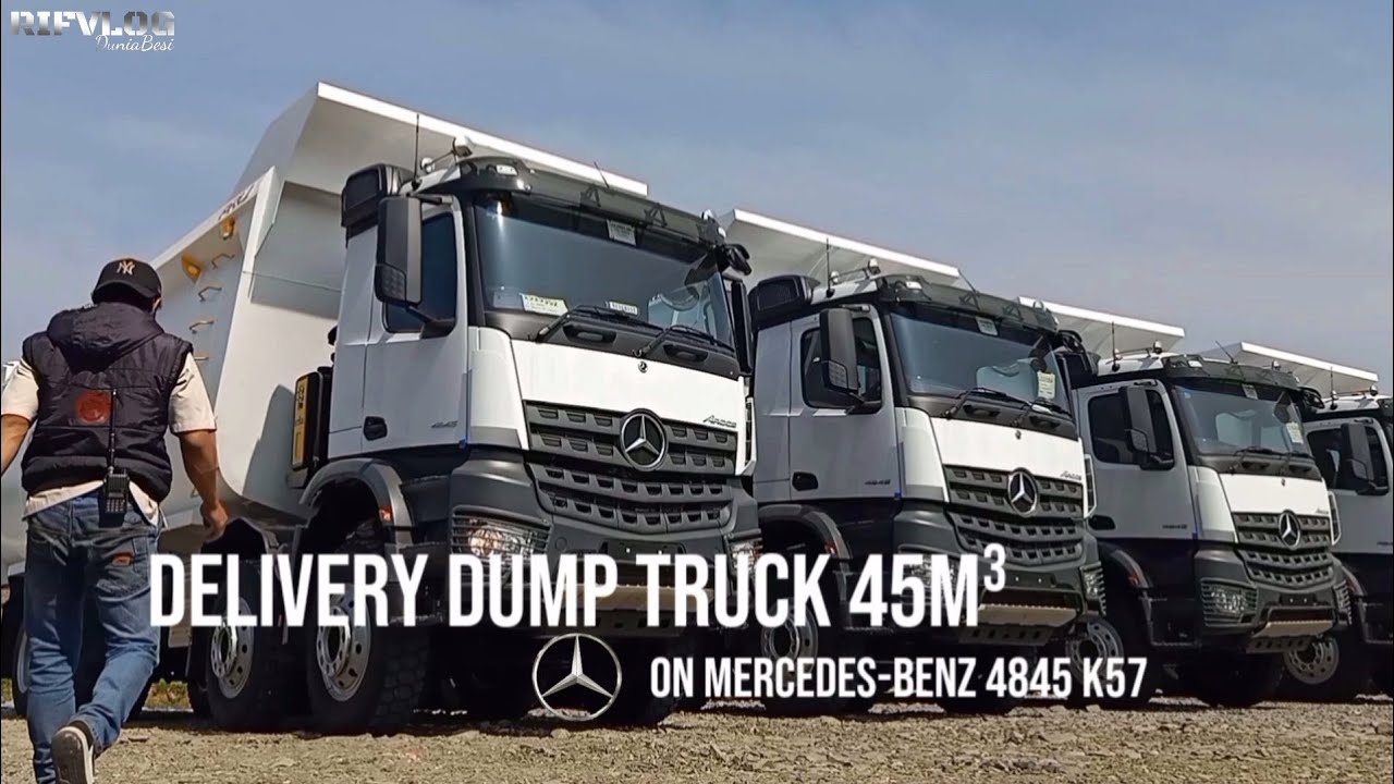 DELIVERY MERCEDES-BENZ 4845 K57..dump truck 45M³
