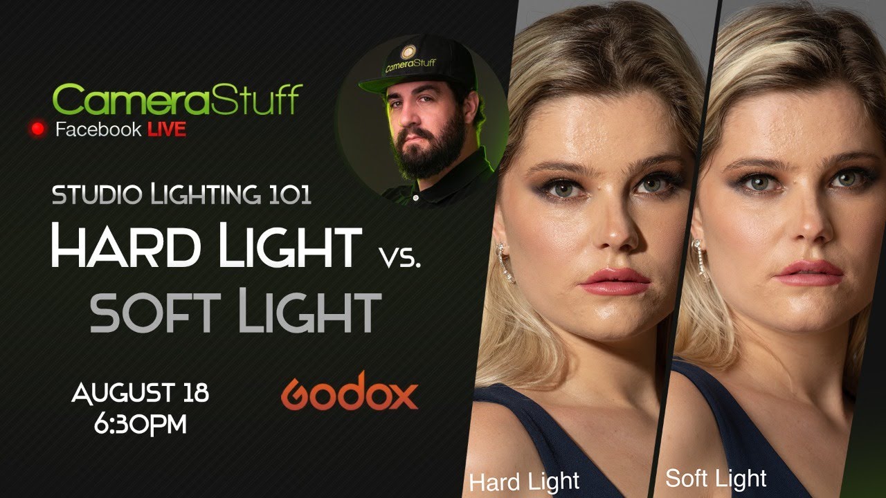 Hard vs Soft Lighting | Lighting Masterclass