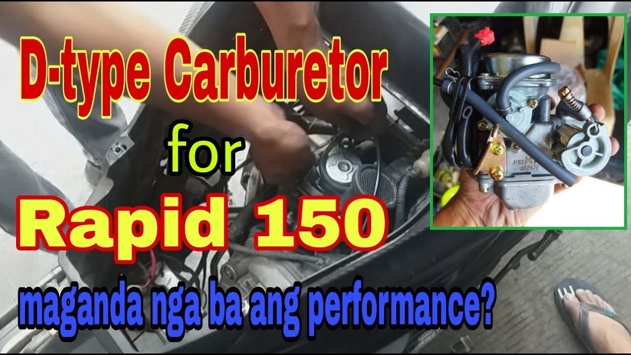 DTYPE CARBURETOR PERFORMANCE II RAPID 150 II WLB hobbies