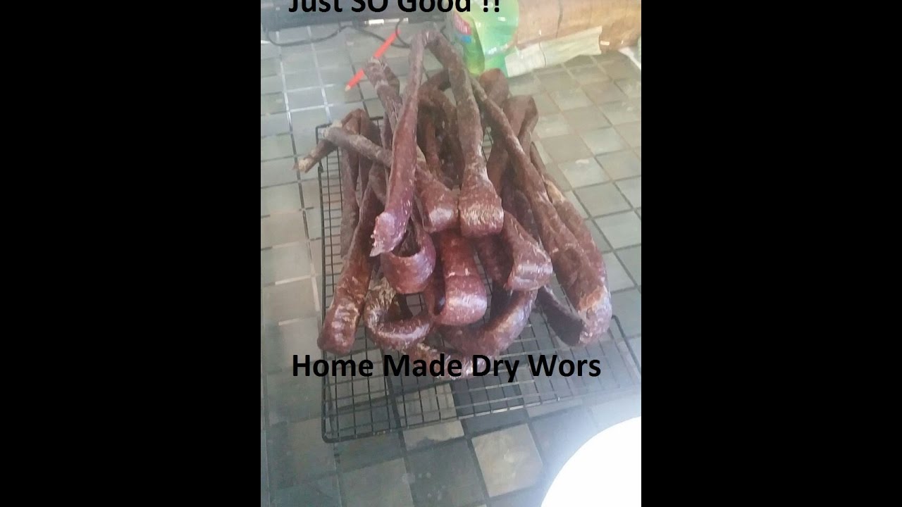 Easiest way to make delicious Dry Wors/ dryed Sausage