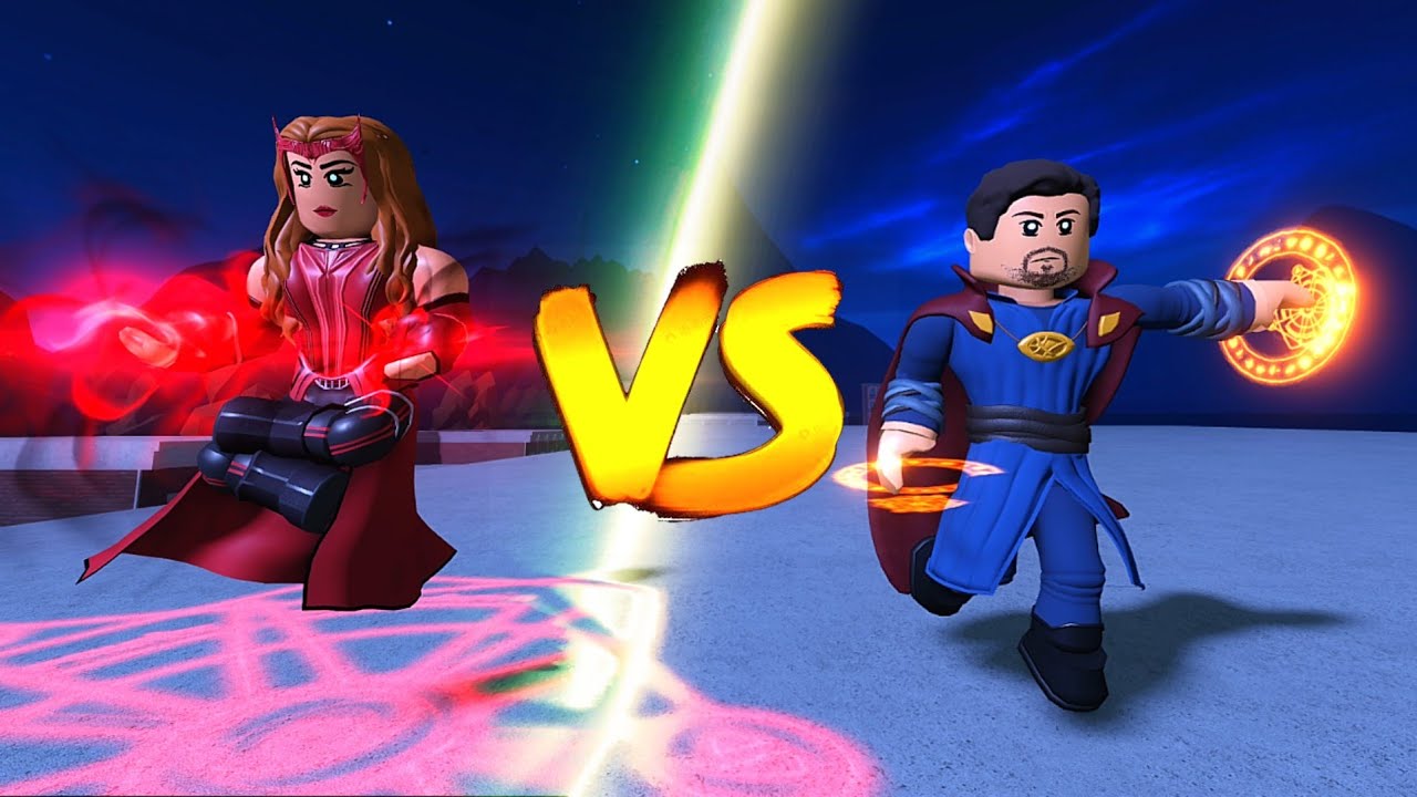 Scarlet Witch  VS  Doctor Strange 😱 | Marvel Omega roblox
