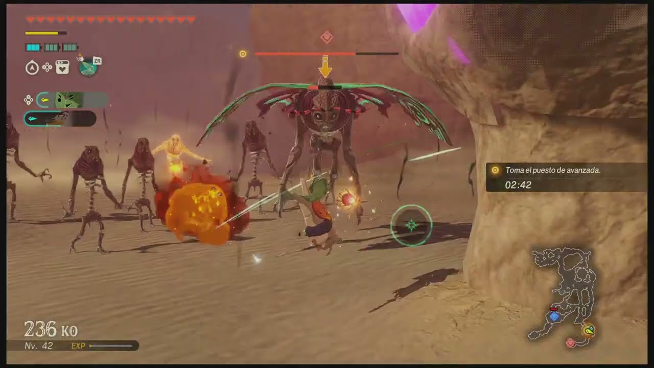 Hyrule Warriors: La Guerra del Destierro | Gameplay en Español | Batallas Épicas en Hyrule Cap  16