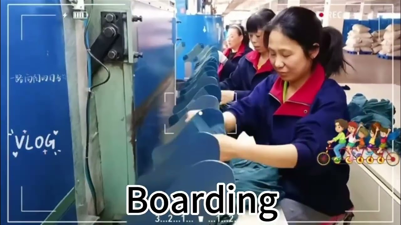 Socks boarding process #manufacturing #socks #sockfactory #boarding #shaping