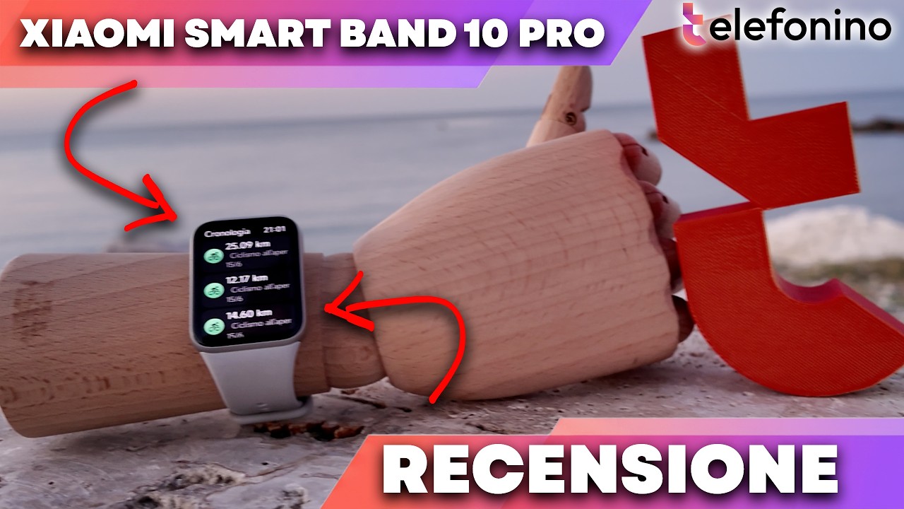 Recensione XIAOMI Smart Band 10 Pro: &egrave; uno smartwatch o una smartband ?