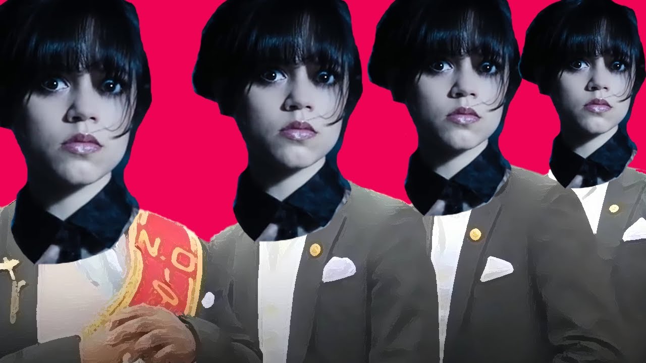 Wednesday Addams Dancing -  Coffin Dance Song (COVER)