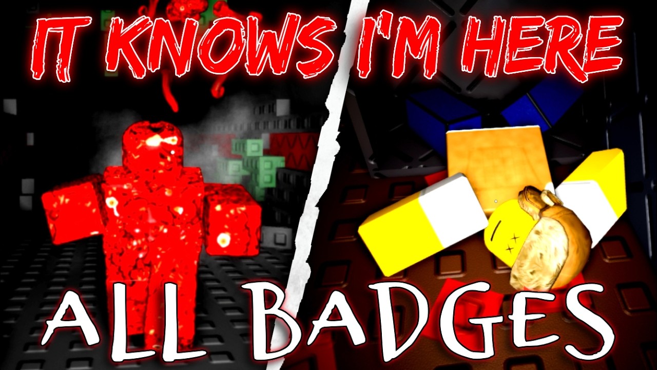 It Knows I'm Here - All Badges - Full Walkthrough [Roblox]