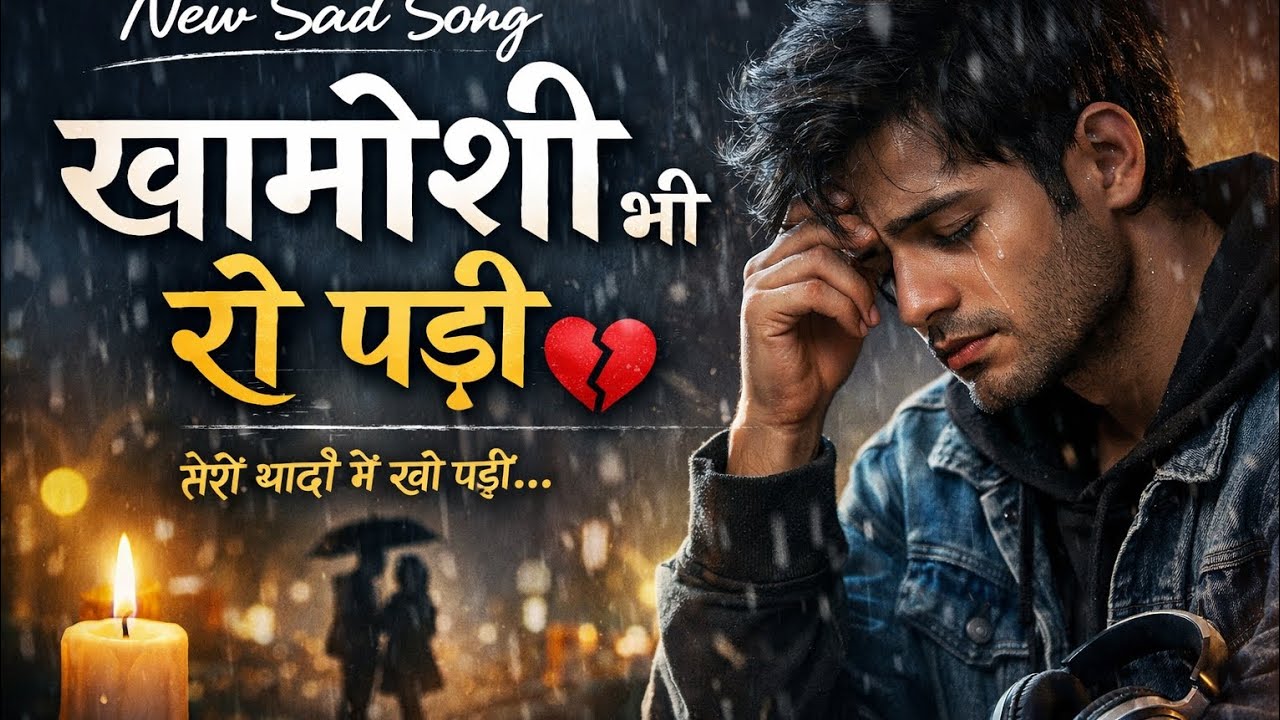 Khamoshi bhi ro padi new sad song (new trending song sad)😭