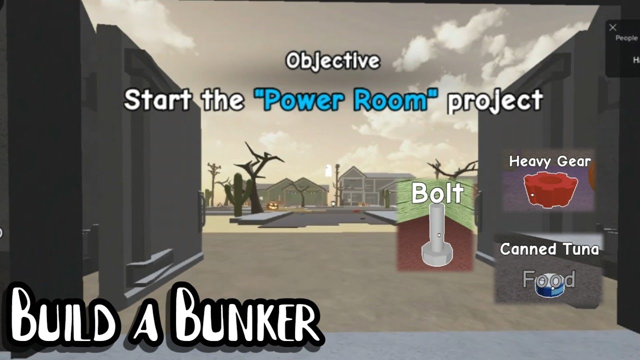 Build A Bunker Roblox Panduan Pemula! ☢️