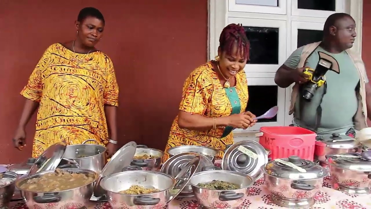 Traditional marriage between Idaraobong Akpan and Aniekan Akpakpan