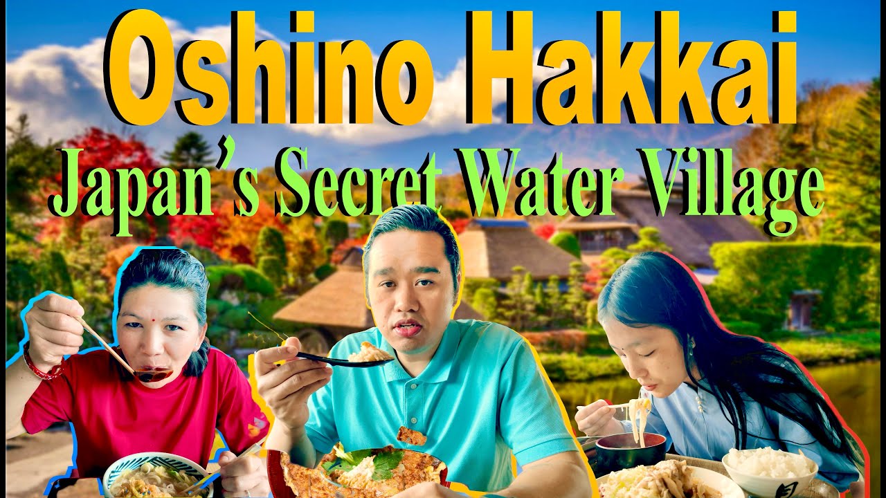 A Day in Oshino Hakkai Japan’s Secret Water Village ओशिनो हक्काइ यात्रा | जापानको सुन्दर पानी गाउँ!
