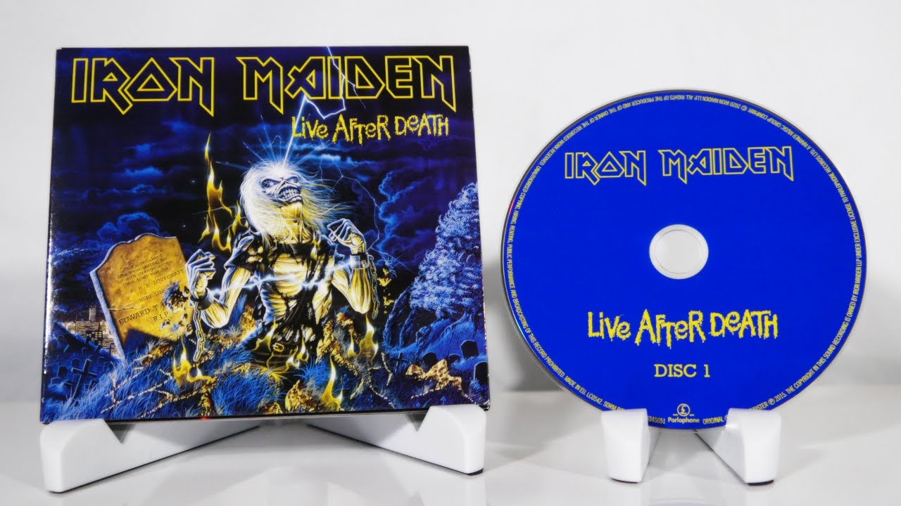 Iron Maiden - Live After Death CD Unboxing