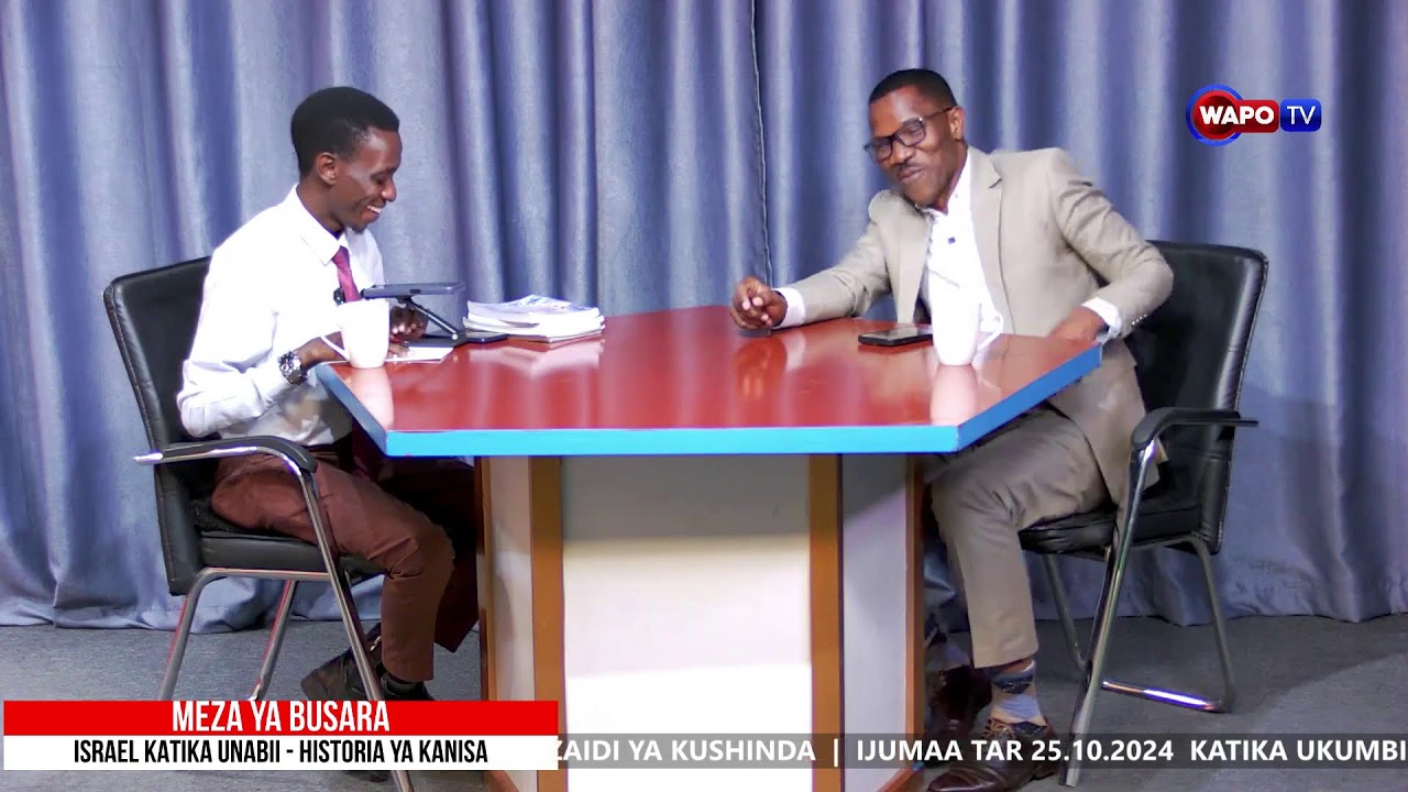 #LIVE :  MEZA YA BUSARA | ISRAEL KATIKA UNABII