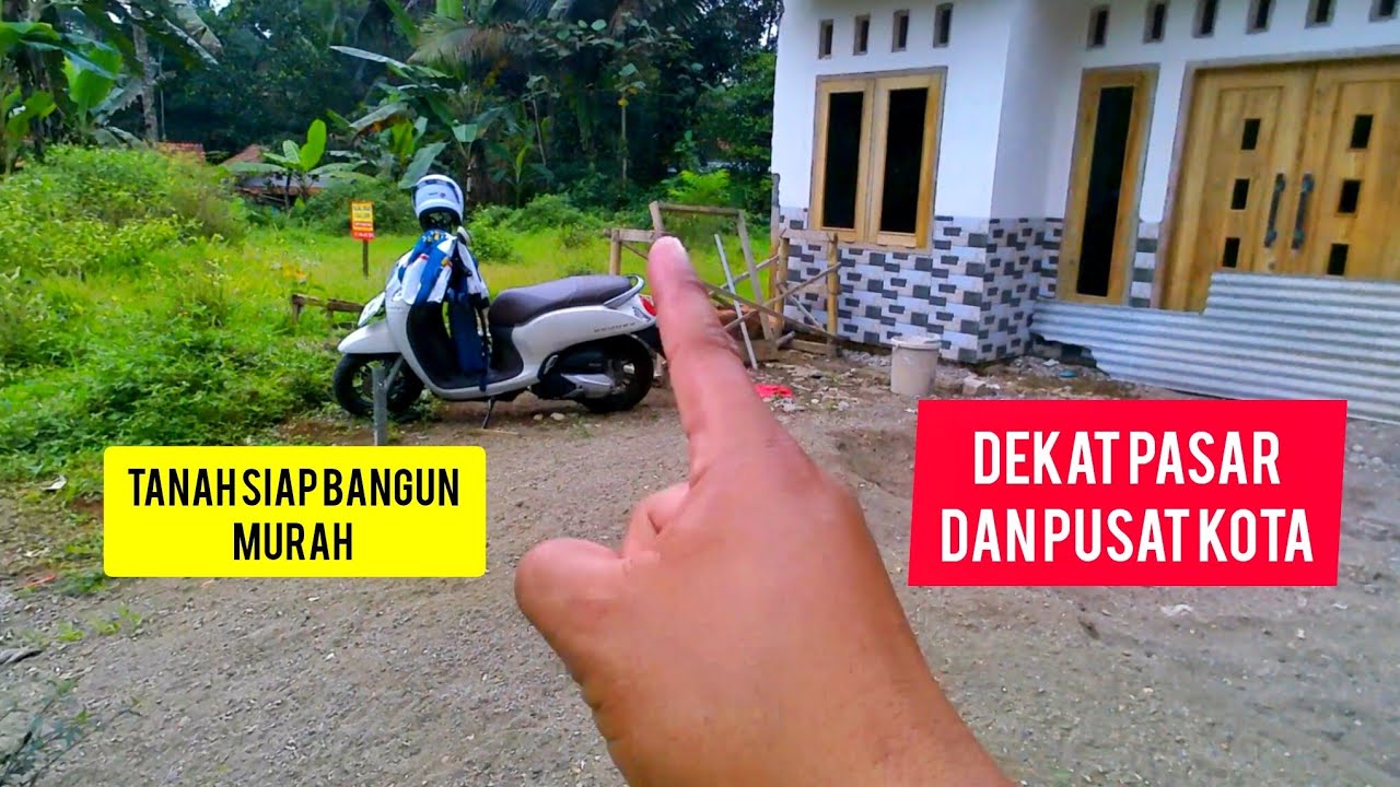 🔴TANAH SIAP BANGUN DIJUAL 🔴Luas 105m² Harga Murah Dekat Pasar