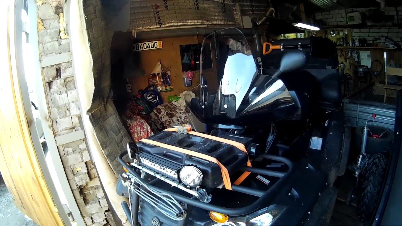 Поломки и доработки СF moto Х6 за 1500 км.
