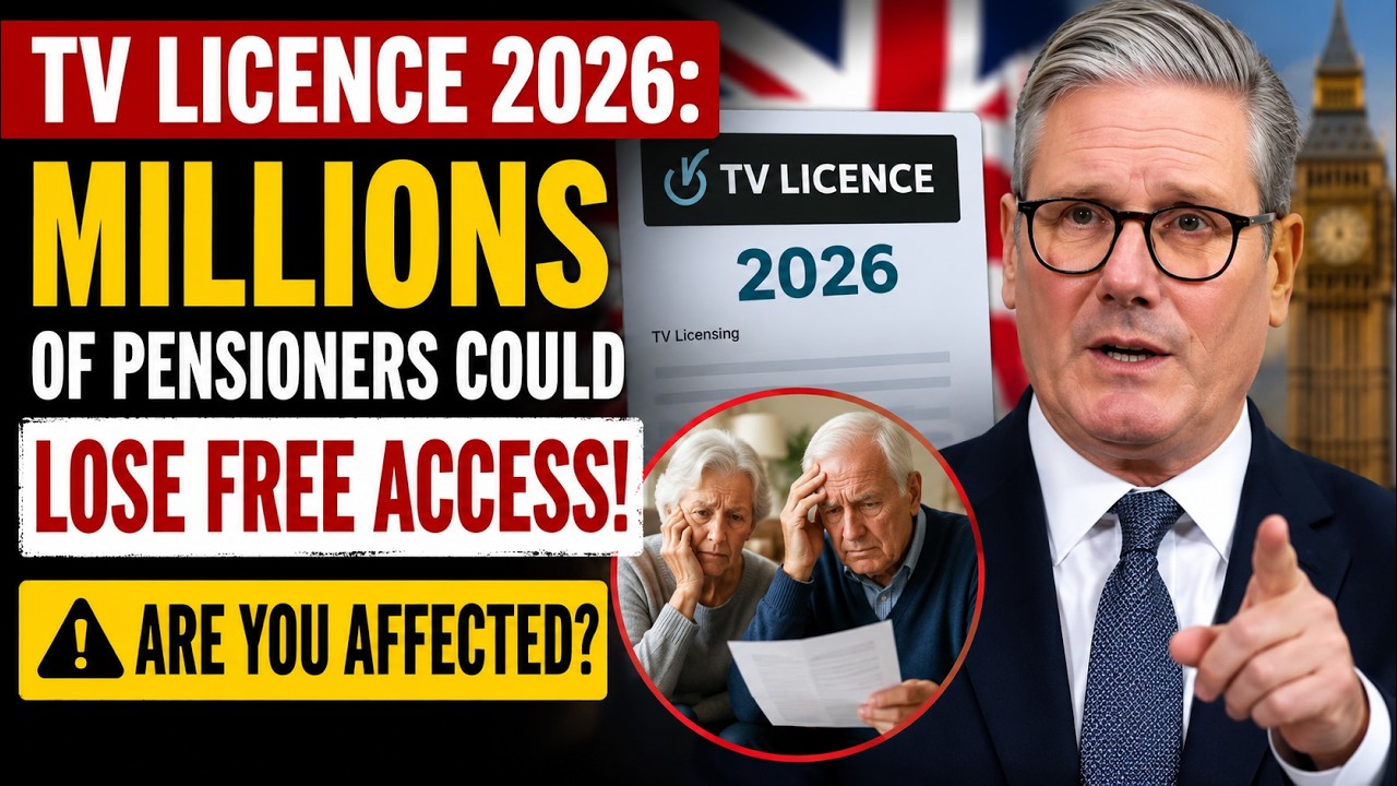 🚨 TV Licence 2026: Millions of Pensioners Could Lose Free Access &ndash; Are You Affected?
