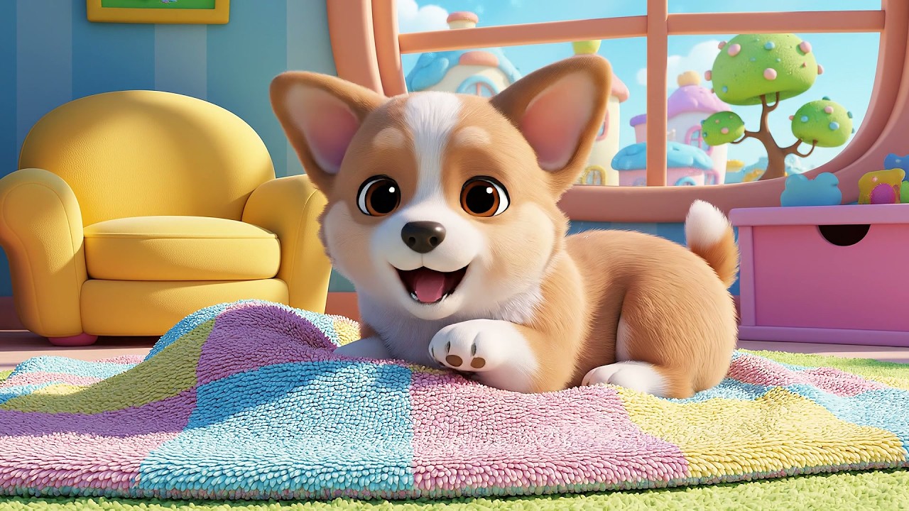 El Cachorro Soñoliento Ronca Zzz Zzz Zzz | Canción de Cuna y Relajación para Niños