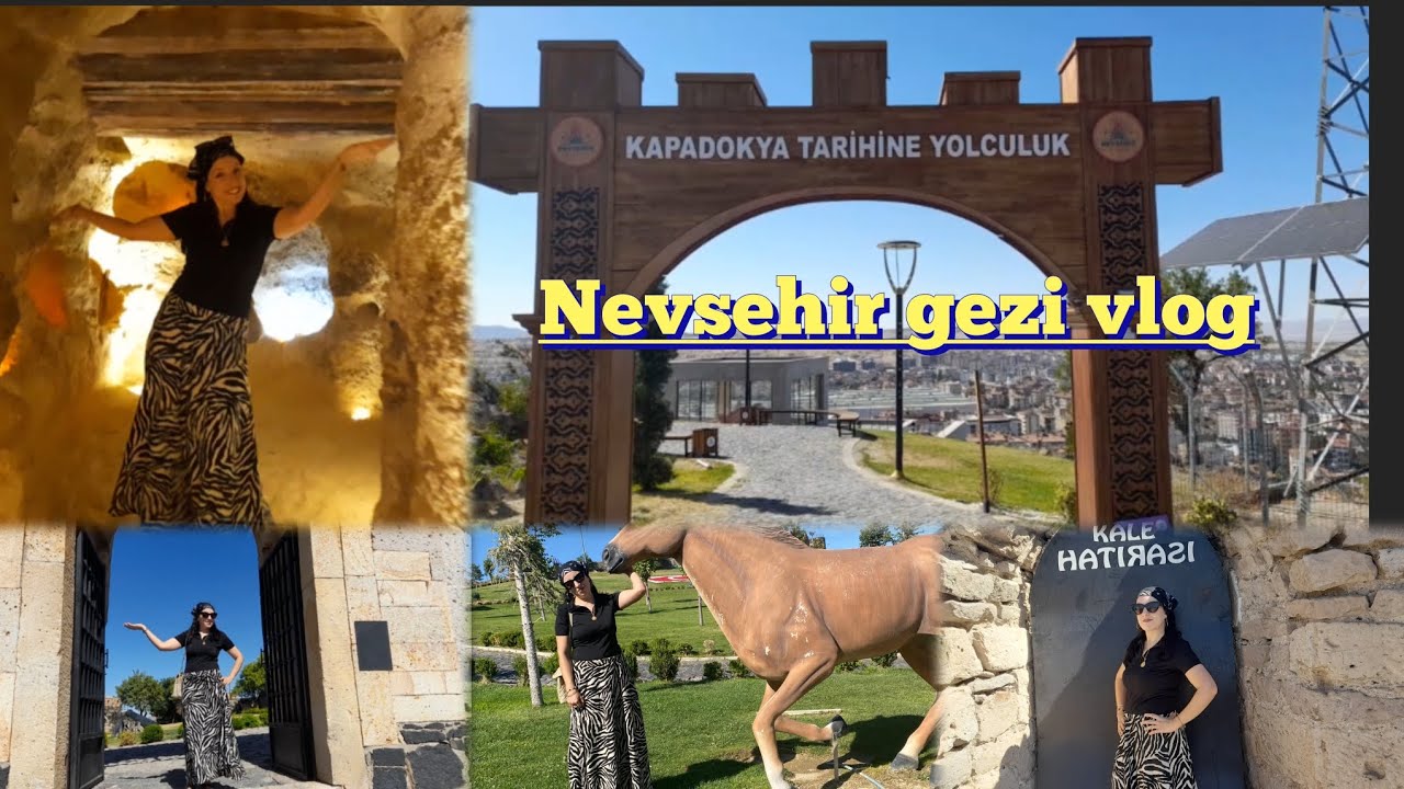KUZENLERIMLE AVANOS GÖREME 🌸 KENDI MEMLEKETİME TURIST OLDUM 💃 NEVSEHİR KALESİ GÖRDÜĞÜMDE ÇOK ÜZÜLDÜM