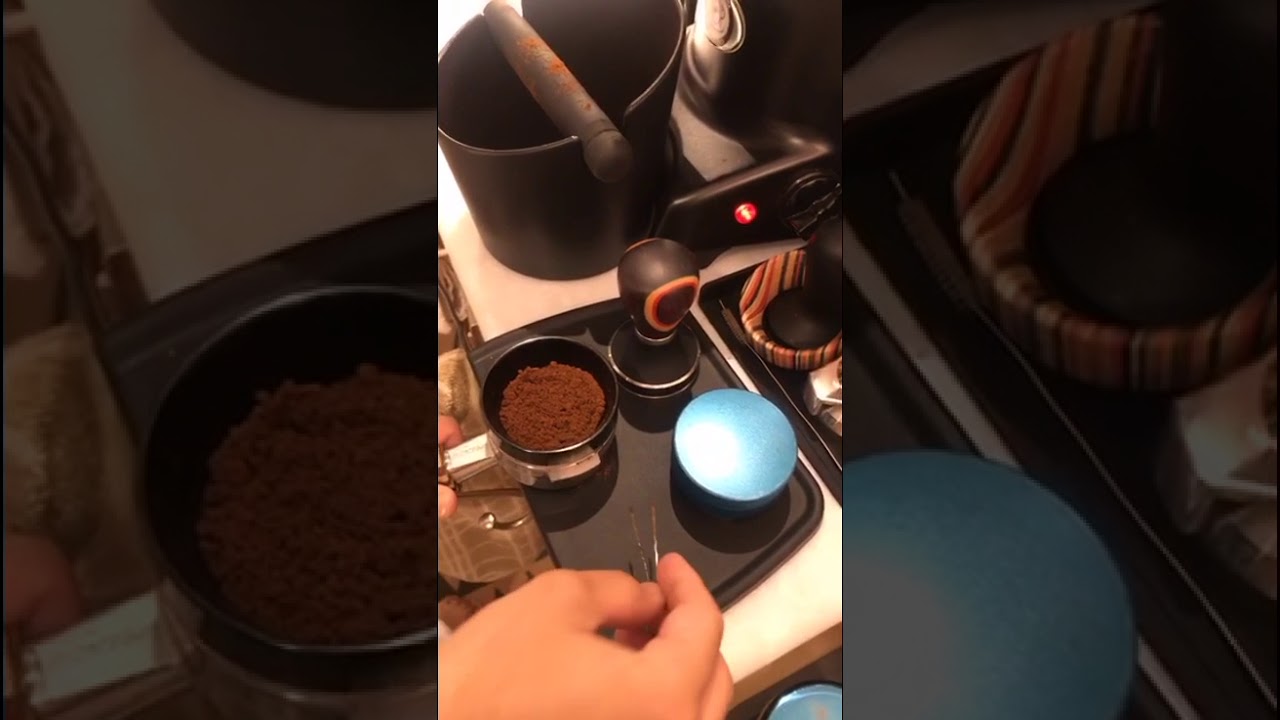 معايرة الطاحونة و ضبط الطحنة للاسبريسو