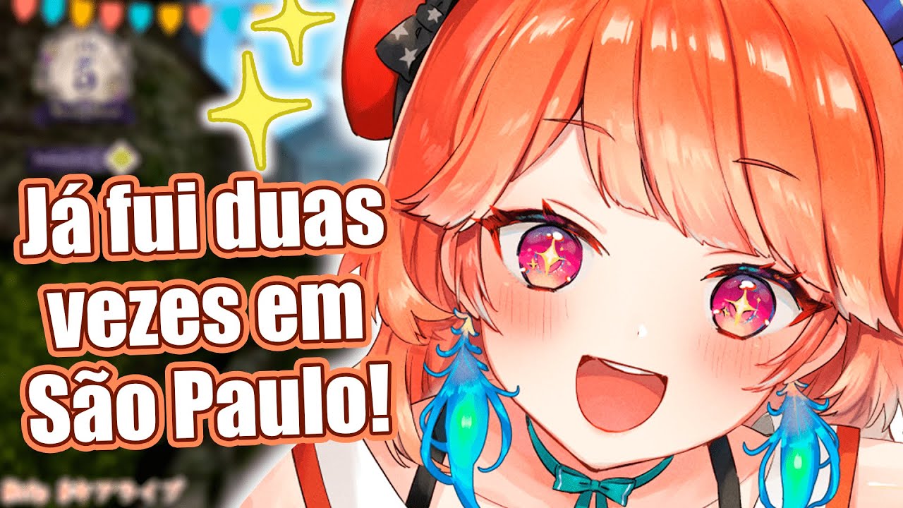 Kiara comenta de sua viagem ao Brasil em São Paulo  [Hololive EN sub BR]