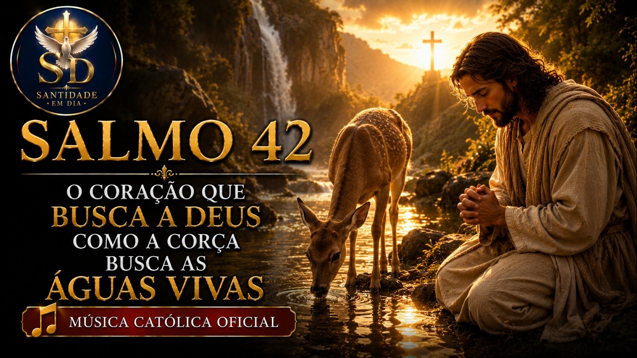Salmo 42: Coração que Busca a Deus (segunda versão) - Música #salmos #salmo #musica  #gospelmusic